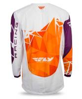 Fly Racing - Fly Racing Kinetic Crux Jersey - 370-527X - Orange/Purple - X-Large - Image 2