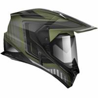 Zoan - Zoan Synchrony Duo-Sport Tourer Graphics Helmet - 821-143 - Camo Green - X-Small - Image 1