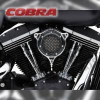 Cobra - Cobra RPT Air Intake - Black Ring w/ Chrome Frame - 606-0100-05BC - Image 1