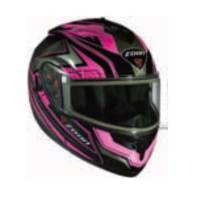 Zoan - Zoan Optimus Eclipse Graphics Snow Helmet with Double Lens Shield - 238-349 - Pink - 3XL - Image 1