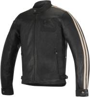 Alpinestars - Alpinestars Charlie Leather Jacket - 31080161250S - Black - Small - Image 1