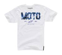 Alpinestars - Alpinestars Moto Start T-Shirt - 104572007020M - White - Medium - Image 1