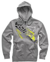 Alpinestars - Alpinestars Precise Zip Fleece Hoodie - 101653004182M - Heather Gray - Medium - Image 1