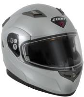 Zoan - Zoan Flux 4.1 Solid Helmet - 037-023 - Silver - X-Small - Image 1
