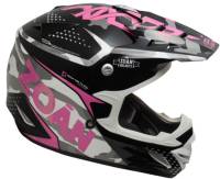 Zoan - Zoan MX-1 Sniper Graphics Helmet - 021-573 - Pink - X-Small - Image 1