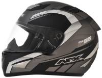 AFX - AFX FX-95 Airstrike Helmet - 01018567 - Frost Gray/White Airstrike - X-Small - Image 1
