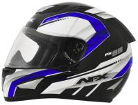 AFX - AFX FX-95 Airstrike Helmet - 01018596 - Black/Blue Airstrike - X-Small - Image 1