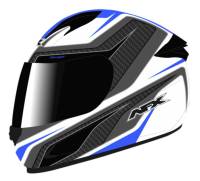 AFX - AFX FX-24 Stinger Helmet - 01018685 - Bright Blue Stinger - Small - Image 1