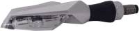 Koso North America - Koso North America Mars LED Indicator Lights - Silver, Clear Lens - HE013S01 - Image 1