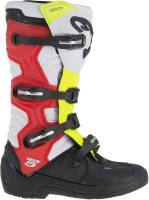 Alpinestars - Alpinestars Tech 5 Boots - 2015015123513 - Black/Red/Fluorescent Yellow - 13 - Image 4