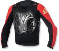 Alpinestars - Alpinestars Bionic Youth Jacket - 654601613 - Black/Red - OSFM - Image 1