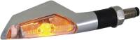 Koso North America - Koso North America Jet LED Indicator Lights - Silver, Clear Lens - HE101S10 - Image 2
