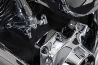 Ciro - Ciro Engine Bolt Cap Set - Diamond-Cut - Chrome/Black - 70001 - Image 2