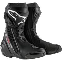 Alpinestars - Alpinestars Supertech R Vented Boots - 222001510039 - Black - 6 - Image 1