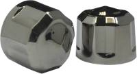 Ciro - Ciro 1/4in. Add-On Engine Bolt Cap Set - Diamond-Cut - Black (10 pc.) - 70015 - Image 1