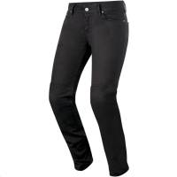 Alpinestars - Alpinestars Daisy Womens Denim Pants - 33385161024 - Black - 24 - Image 1