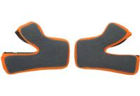AFX - AFX Cheek Pads for FX-17 Helmets - Orange - Lg - 01341829 - Image 2