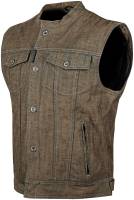 Speed & Strength - Speed & Strength Soul Shaker Denim Vest - 870176 - Brown - Large - Image 1