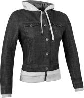 Speed & Strength - Speed & Strength Fast Times Womens Denim Jacket - 871171 - Black/Gray - X-Large - Image 1