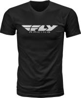 Fly Racing - Fly Racing Corporate Standard T-Shirt - 352-0940M - Black - Medium - Image 1