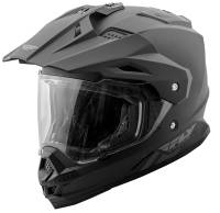 Fly Racing - Fly Racing Trekker Solid Helmet - 73-7011L - Matte Black - Large - Image 1
