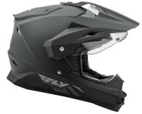 Fly Racing - Fly Racing Trekker Solid Helmet - 73-7011L - Matte Black - Large - Image 4