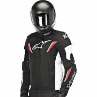 Alpinestars - Alpinestars T-GP R Waterproof Jacket - 3205515-123-L - Black/White/Red - Large - Image 1