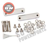 Paul Yaffe Originals - Paul Yaffe Originals Front Fender Adapters for 21in. Wheels - Chrome - PYO:FA14-C - Image 1
