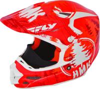 Fly Racing - Fly Racing F2 Carbon Pro Stamp Helmet - 73-4924L - Stamp Orange - Large - Image 1