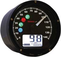 Koso North America - Koso North America TNT-01S Speedometer - Black Casing/Black Face - BA035170 - Image 2