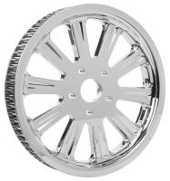HardDrive - HardDrive Luck Custom Pulley - 66T x 1in. - Chrome - F2121C66BU - Image 2