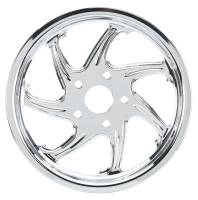 HardDrive - HardDrive Flow Custom Pulley - 66T x 1in. - Chrome - F2120C66BU - Image 1
