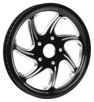 HardDrive - HardDrive Flow Custom Pulley - 66T x 1in. - Black - F2120A66BU - Image 2