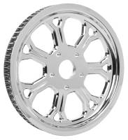 HardDrive - HardDrive Revolver Custom Pulley - 66T x 1in. - Chrome - F2122C66BU - Image 2