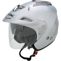 AFX - AFX FX-50 Solid Helmet - 0104-1381 - Silver - X-Small - Image 1