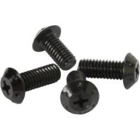 AGV - AGV Peak Screws for AX-8 Dual Sport EVO Helmets - Black Aluminum - KIT76131999 - Image 1