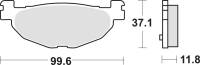SBS - SBS MS Maxi Sinter Brake Pads - 185MS - Image 2