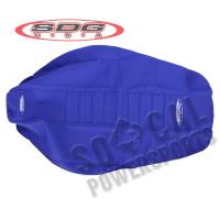 SDG - SDG 9-Pleat Gripper Seat Cover - Blue/Blue - 96333BB - Image 2