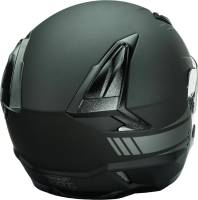 Fly Racing - Fly Racing Tourist Vista Helmet - F73-8107~4 - Vista Flat Black/Silver - Large - Image 4