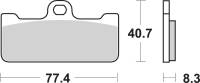 SBS - SBS DC Dual Carbon Brake Pads - 695DC - Image 2