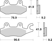 SBS - SBS HF Ceramic Brake Pads - 688HF - Image 2