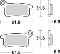 SBS - SBS SI Sintered Brake Pads - 783SI - Image 2