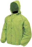 Frogg Toggs - Frogg Toggs Road Toad Rain Jacket - FT63132-482X - Hi-Vis Green - 2XL - Image 1