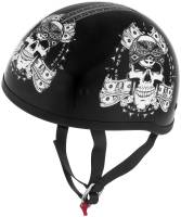 Skid Lid Helmets - Skid Lid Helmets Original Thug Skull Helmet - 646968 - Thug Skull - X-Small - Image 1