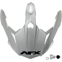 AFX - AFX Peak with Screws for FX-39DS Dual Sport Helmets - Silver Mirror - 0132-0575 - Image 1