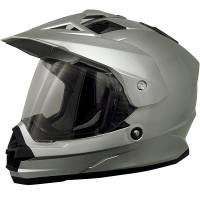 AFX - AFX Peak with Screws for FX-39DS Dual Sport Helmets - Silver Mirror - 0132-0575 - Image 2