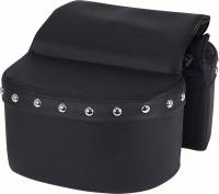 Saddlemen - Saddlemen Comfy Saddle Passenger Seat Pad - Adjustable Desperado - Studded - 5112 - Image 1