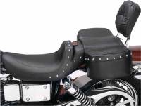 Saddlemen - Saddlemen Comfy Saddle Passenger Seat Pad - Adjustable Desperado - Studded - 5112 - Image 2