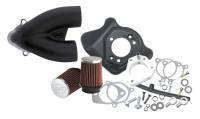 S&S Cycle - S&S Cycle Tuned Induction Kit - Wrinkle Black - 106-2447 - Image 1