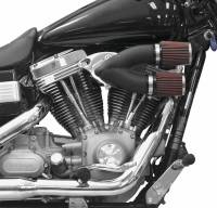 S&S Cycle - S&S Cycle Tuned Induction Kit - Wrinkle Black - 106-2447 - Image 2